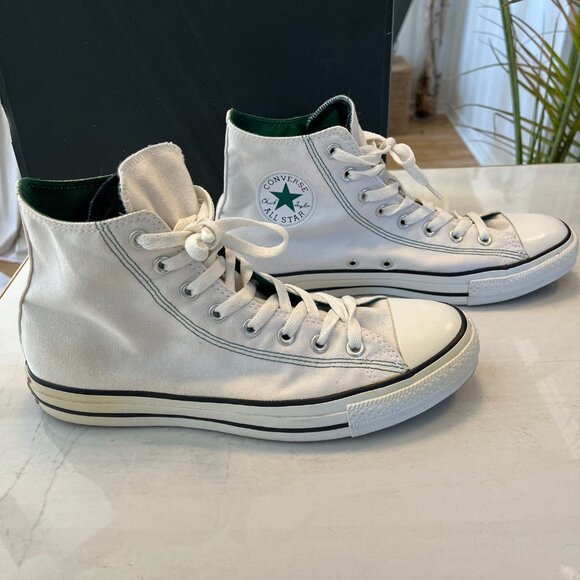 Converse SPLICE All Star Chuck Taylor Hi White Green US 9 Nike Air Jordan Dunk - Picture 3 of 8